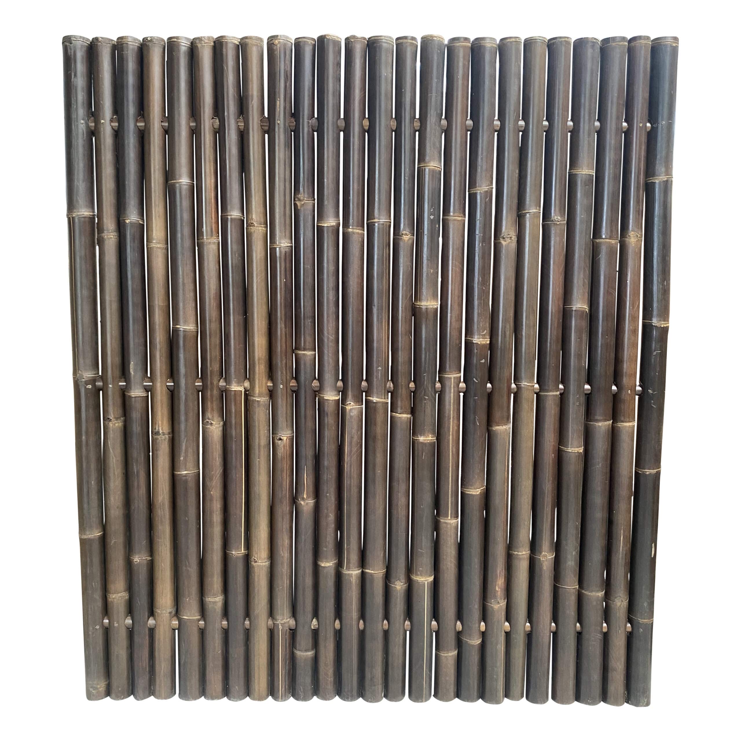 200x180 Zwart Jumbo bamboescherm