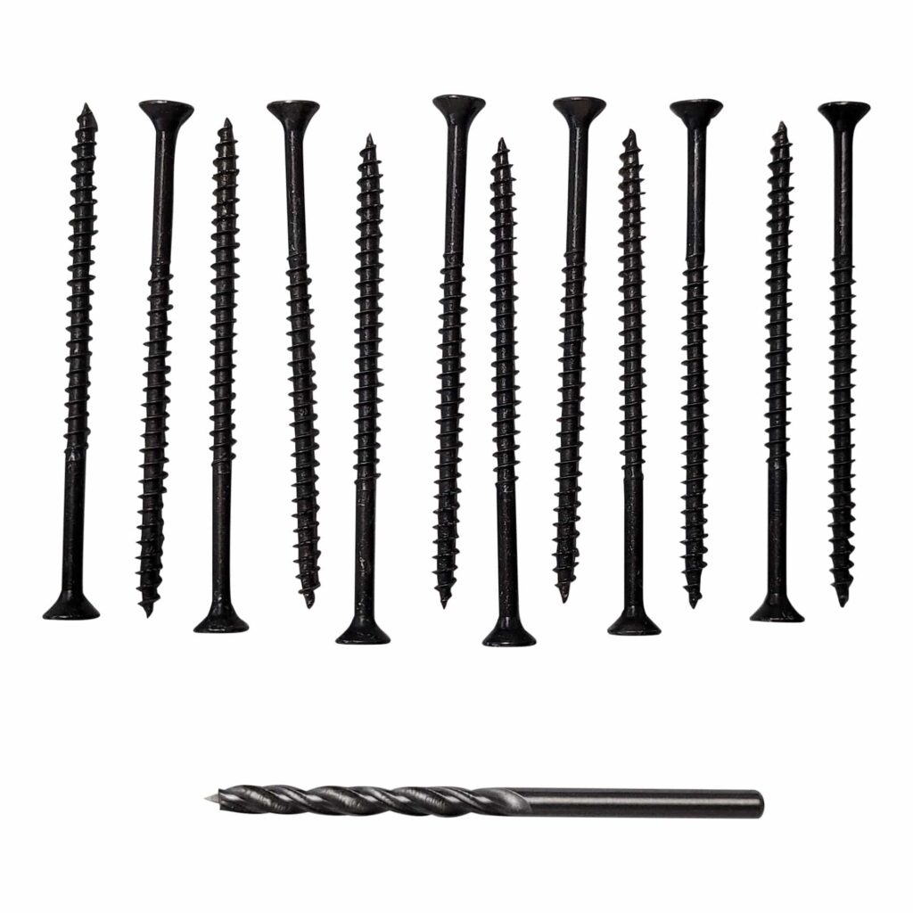 Montageset halfrond zwart