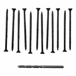 Montageset halfrond zwart